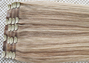 China Unsichtbares nahtloses Klipp in Haar-Erweiterungen Remy-Menschenhaar konnte die gebügelte/Restyle Ebene sein fournisseur