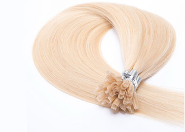 China Die weichen glatten blondes gesunden Haar-Erweiterungen Remy säubern ohne Knoten oder Läuse fournisseur