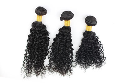 China Unverarbeitete Jungfrau-brasilianisches gelocktes Haar 8&quot; - 30&quot; Länge ohne Knoten oder Läuse fournisseur