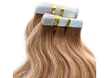 China Der Kamm-unverarbeitetes langlebiges leicht glattes doppeltes Band-Haar-Erweiterungs-100% fournisseur