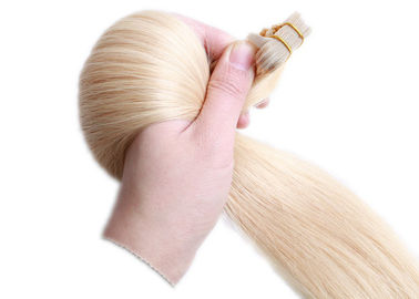 China 18&quot; - 22&quot; unsichtbares doppeltes mit Seiten versehenes Haar-Erweiterungs-Band Remy 100% ohne das synthetische Haar gemischt fournisseur