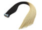 18&quot; - 22&quot; unsichtbares doppeltes mit Seiten versehenes Haar-Erweiterungs-Band Remy 100% ohne das synthetische Haar gemischt fournisseur