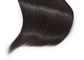 Kein unverarbeitetes Schwarzes der schlechter Geruch-peruanisches gerades Haar-Webart-100% mit Little Brown fournisseur