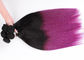 Purpurrote Remy-Menschenhaar-Erweiterungen, keine verschüttenden Haar-Erweiterungen 100g Remy fournisseur